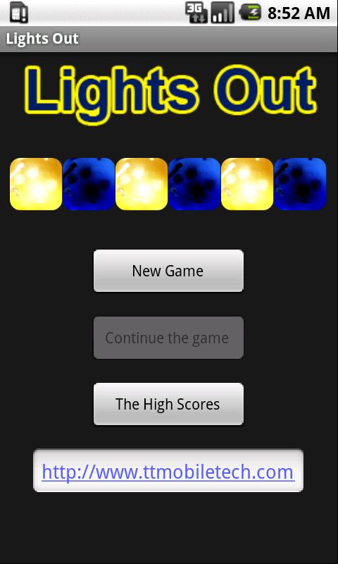 Lights Out Android Brain & Puzzle