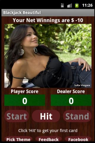 Blackjack Beautiful Android Cards & Casino