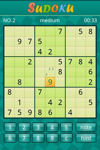 Sudoku (free) Android Brain & Puzzle