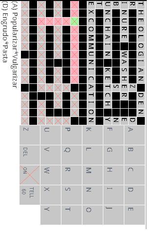 Spanish/English crosswords Android Brain & Puzzle