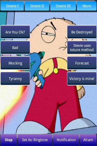 Stewie Sounds & Ringtones Android Brain & Puzzle