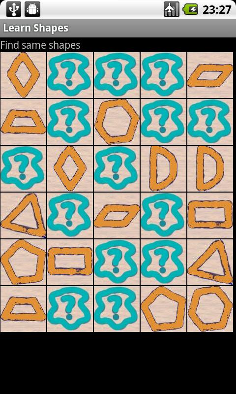 Learn shapes Android Casual