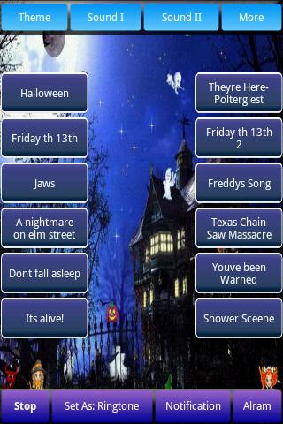 Horror movies Soundboard Android Comics