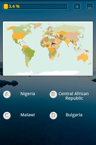 World Countries:Quiz and Learn Android Brain & Puzzle