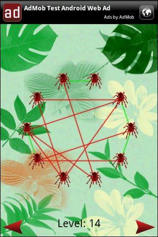 Tangled Spiders Android Brain & Puzzle