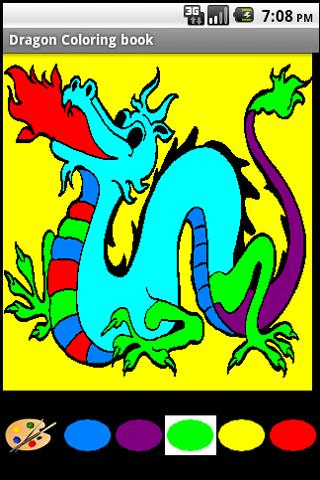 Dragon coloring