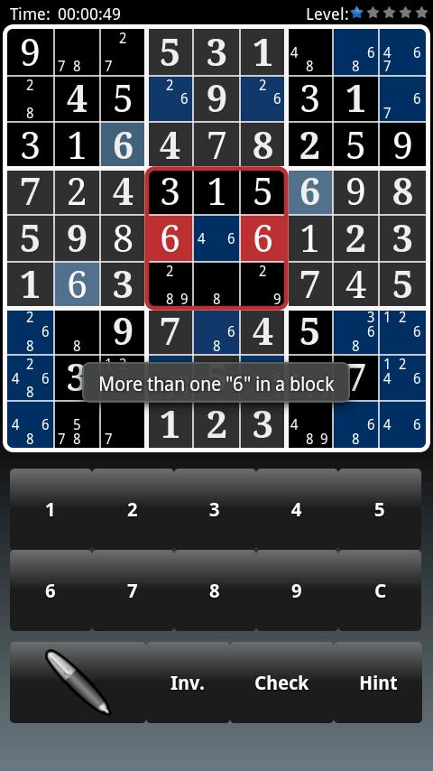 Sudoku Brainiak Android Brain & Puzzle