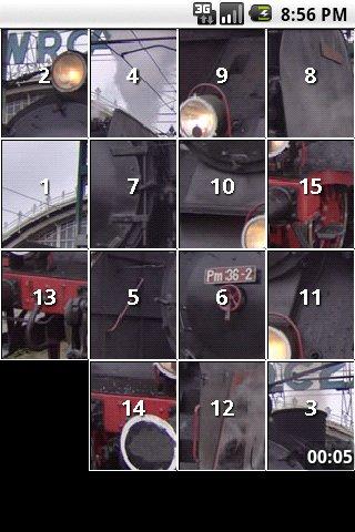 Train Slide Puzzles iSlider