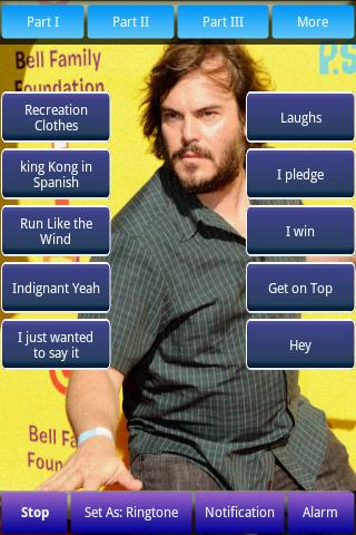 Jack Black Soundboard Android Cards & Casino