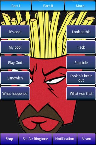 Aqua Teen Hunger Force Sounds Android Arcade & Action