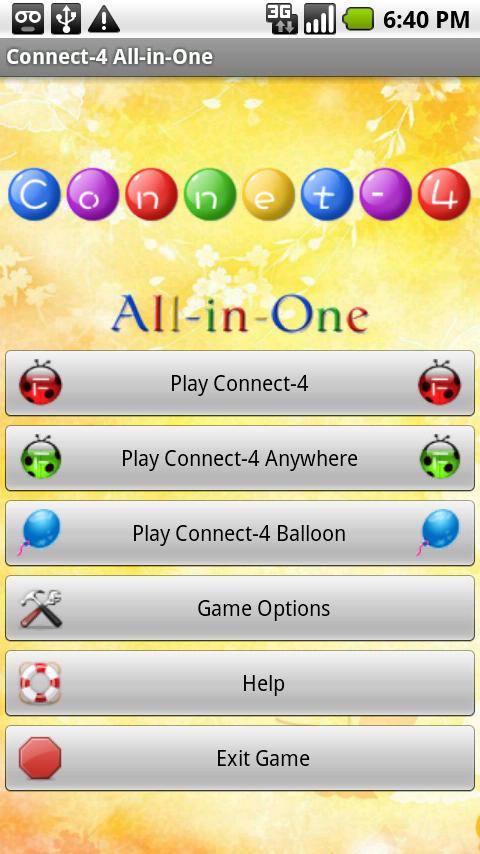 Connect-4 All-in-One Android Brain & Puzzle