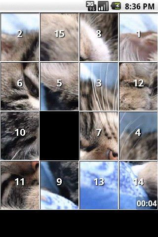 iSlider Kitten Slide Puzzles Android Brain & Puzzle