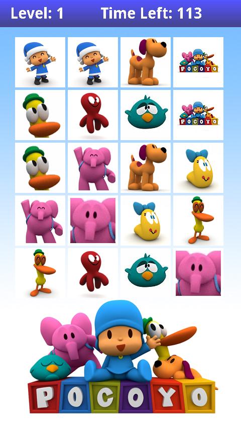 Memory: Kids – Pocoyo Android Brain & Puzzle