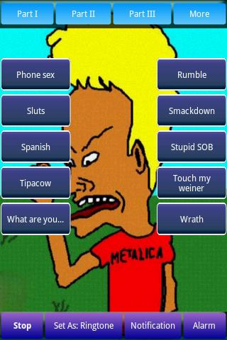 Beavis Soundboard Android Arcade & Action