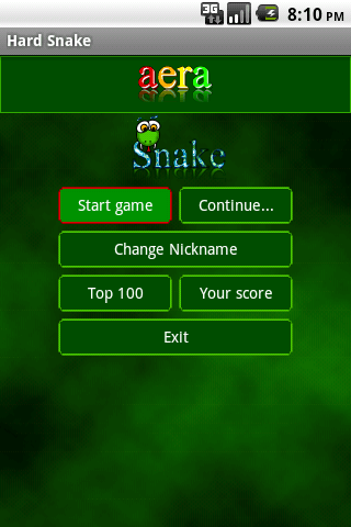 Hard Snake with online-rating Android Arcade & Action