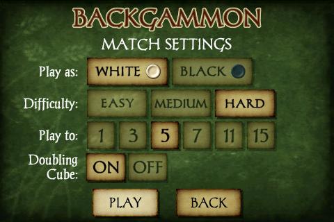 Backgammon Android Brain & Puzzle