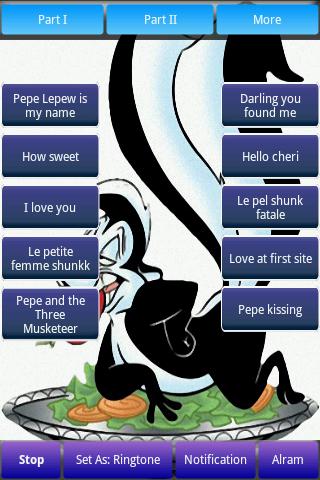 Pepe Le Pew Ringtones