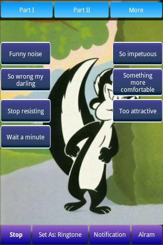 Pepe Le Pew Ringtones Android Cards & Casino