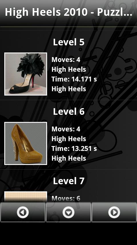 High Heels 2010 – PuzzleBox Android Brain & Puzzle