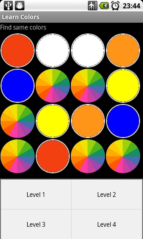 Learn colors Android Brain & Puzzle