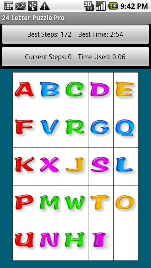 24 Letter Puzzle Free Android Brain & Puzzle