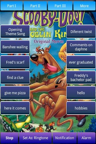 Scooby Doo Sounds & Ringtones Android Brain & Puzzle