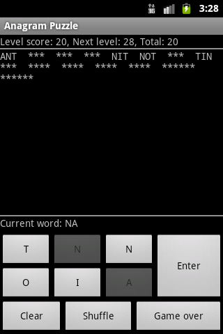 Anagram Puzzle Android Brain & Puzzle