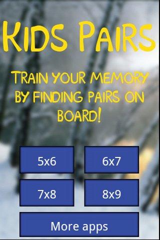 Kids pairs Android Arcade & Action