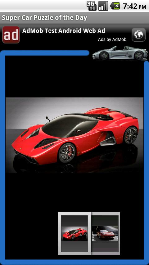 Super Car Puzzle of the Day Android Casual