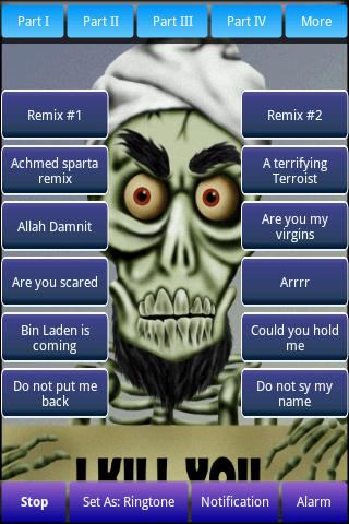Achmed Sounds & Ringtones Android Arcade & Action