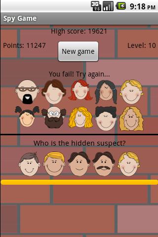 Spy Game Android Brain & Puzzle