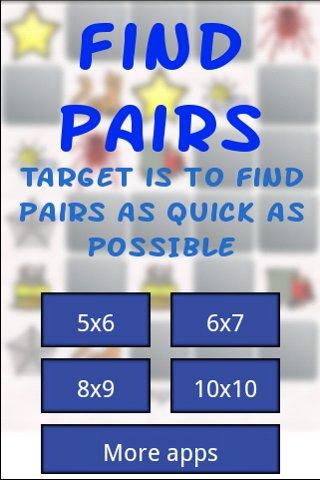 Find pairs