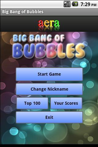 Big Bang of Bubbles Android Casual