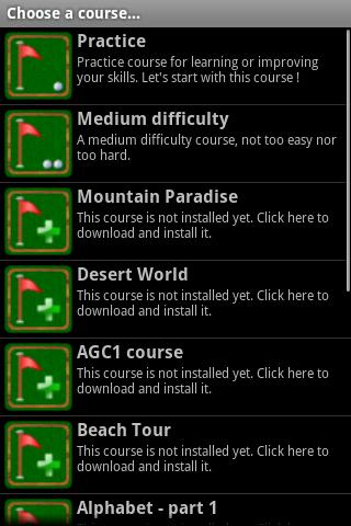 Mini Golf’Oid Free Android Arcade & Action