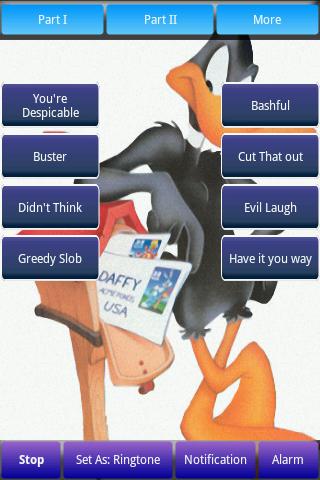 Daffy Duck Ringtones Android Brain & Puzzle