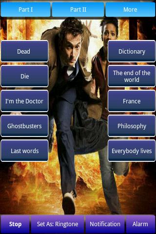 Doctor Who  Ringtones Android Arcade & Action