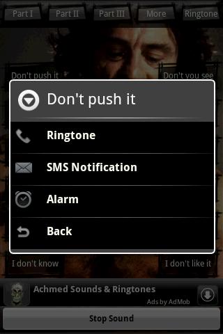 Ringtone:Robert De Niro Android Media & Video
