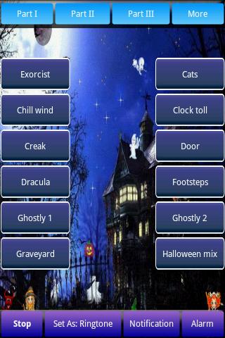 Halloween Sounds & Ringtones Android Casual