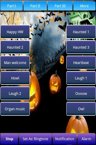 Halloween Sounds & Ringtones Android Casual