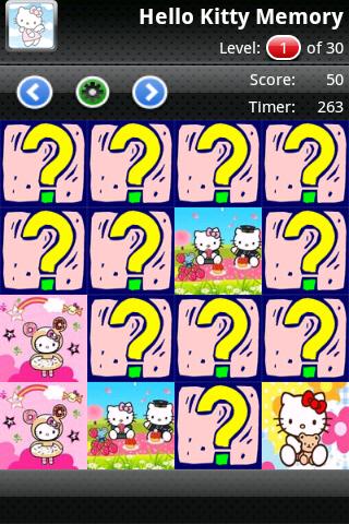 Hello Kitty Memory Android Casual