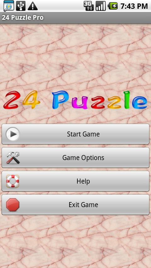 24 Puzzle Free Android Brain & Puzzle