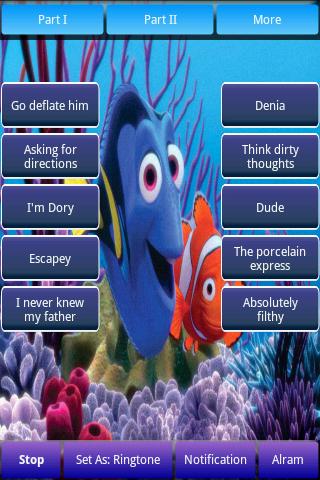 Finding Nemo Sounds & Ringtone Android Casual