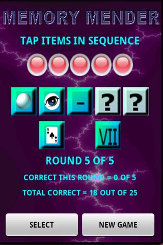 Memory Mender Android Brain & Puzzle