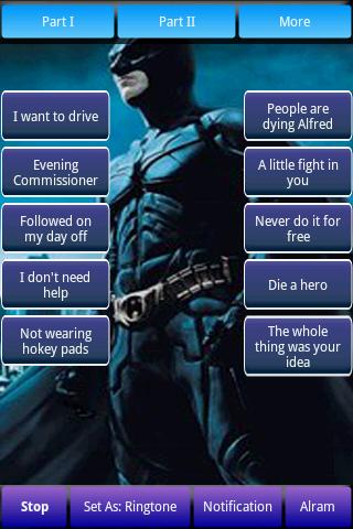 Dark Knight Sound & Ringtones Android Brain & Puzzle