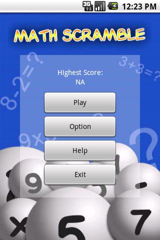 Math Scramble Android Brain & Puzzle