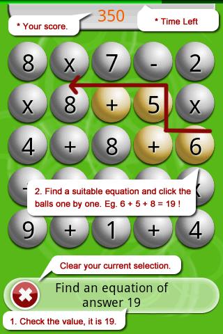 Math Scramble Android Brain & Puzzle