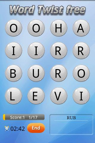 Word Twist Android Brain & Puzzle