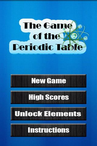 The Periodic Table Game Android Brain & Puzzle