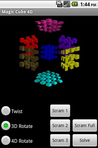 Magic Cube 4D Android Brain & Puzzle