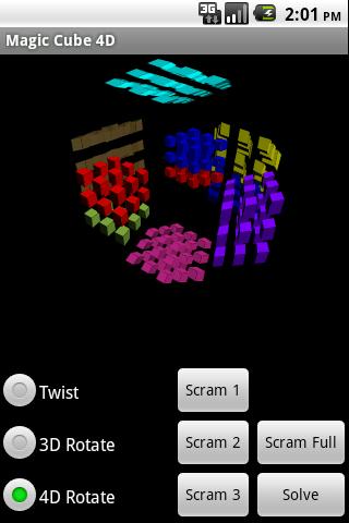 Magic Cube 4D Android Brain & Puzzle